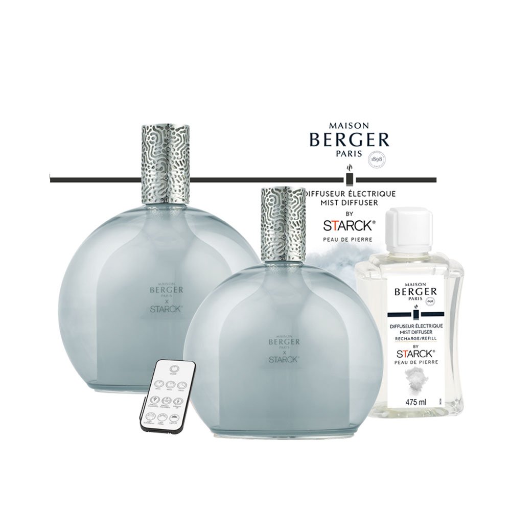 Mist Diffuser STARCK Grey incl 475ml navulling - Afbeelding 3