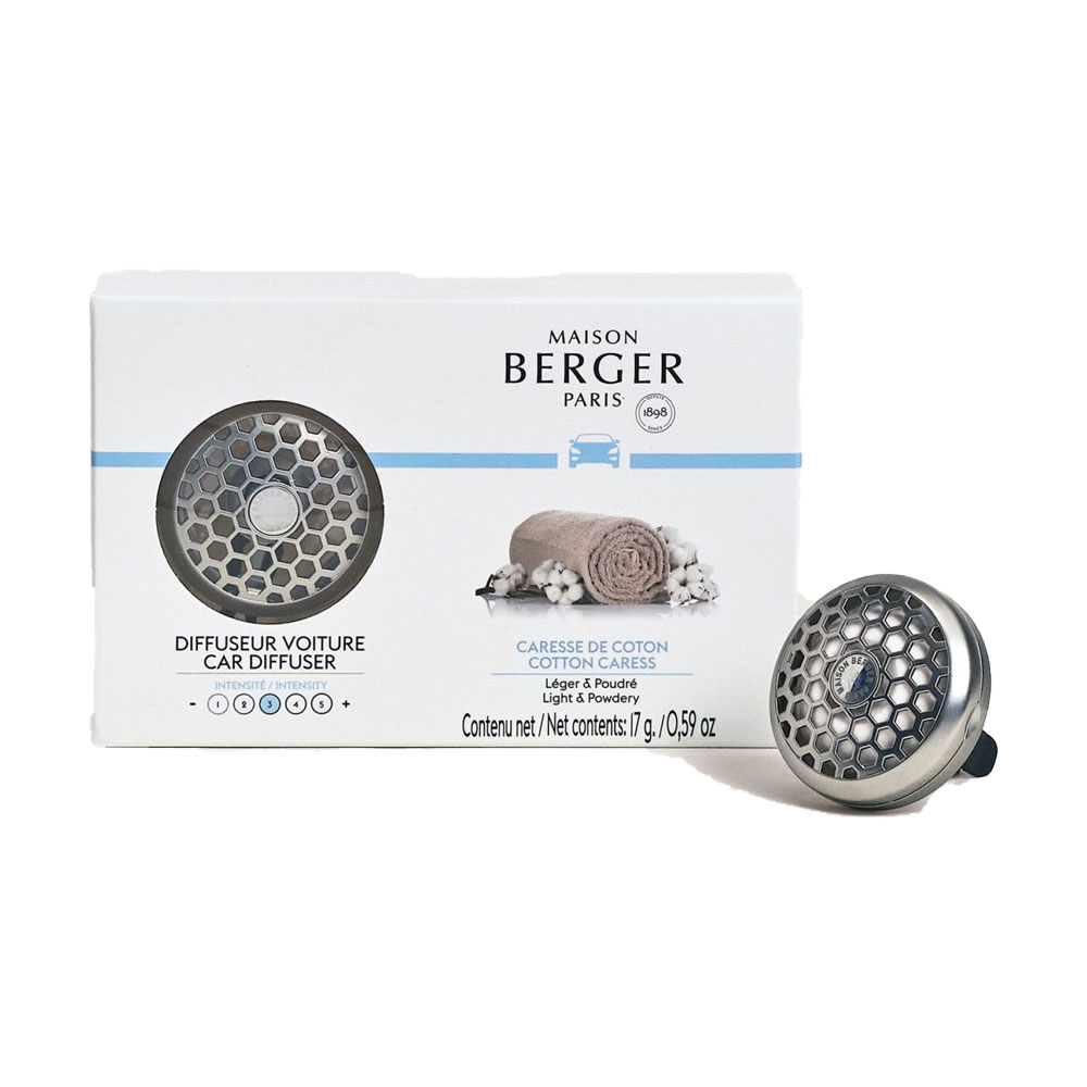 Maison Berger Car Diffuser Silver Cotton Caress - Afbeelding 2