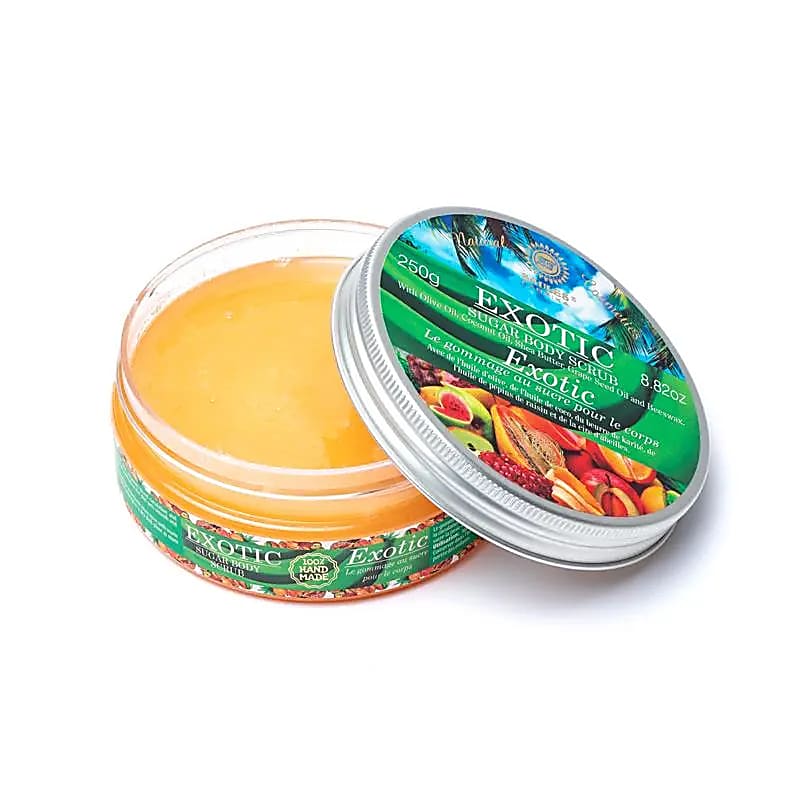 Natuurlijke suiker lichaamsscrub exotisch | 250g - Afbeelding 2