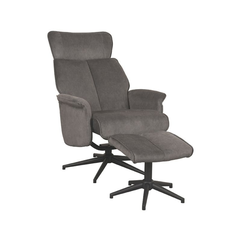 Relaxfauteuil Verdal + Hocker - Afbeelding 5