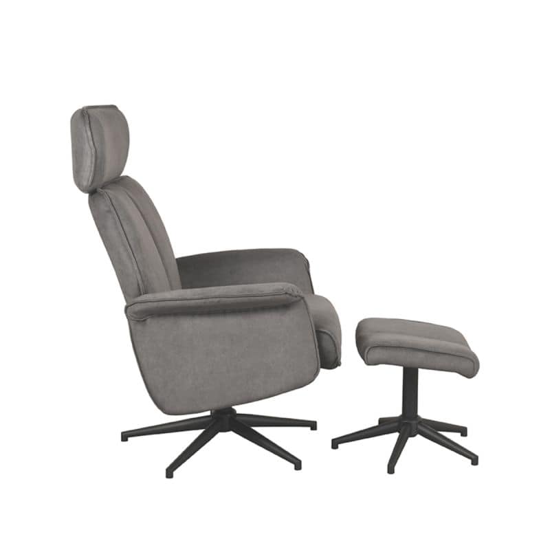 Relaxfauteuil Verdal + Hocker - Afbeelding 7