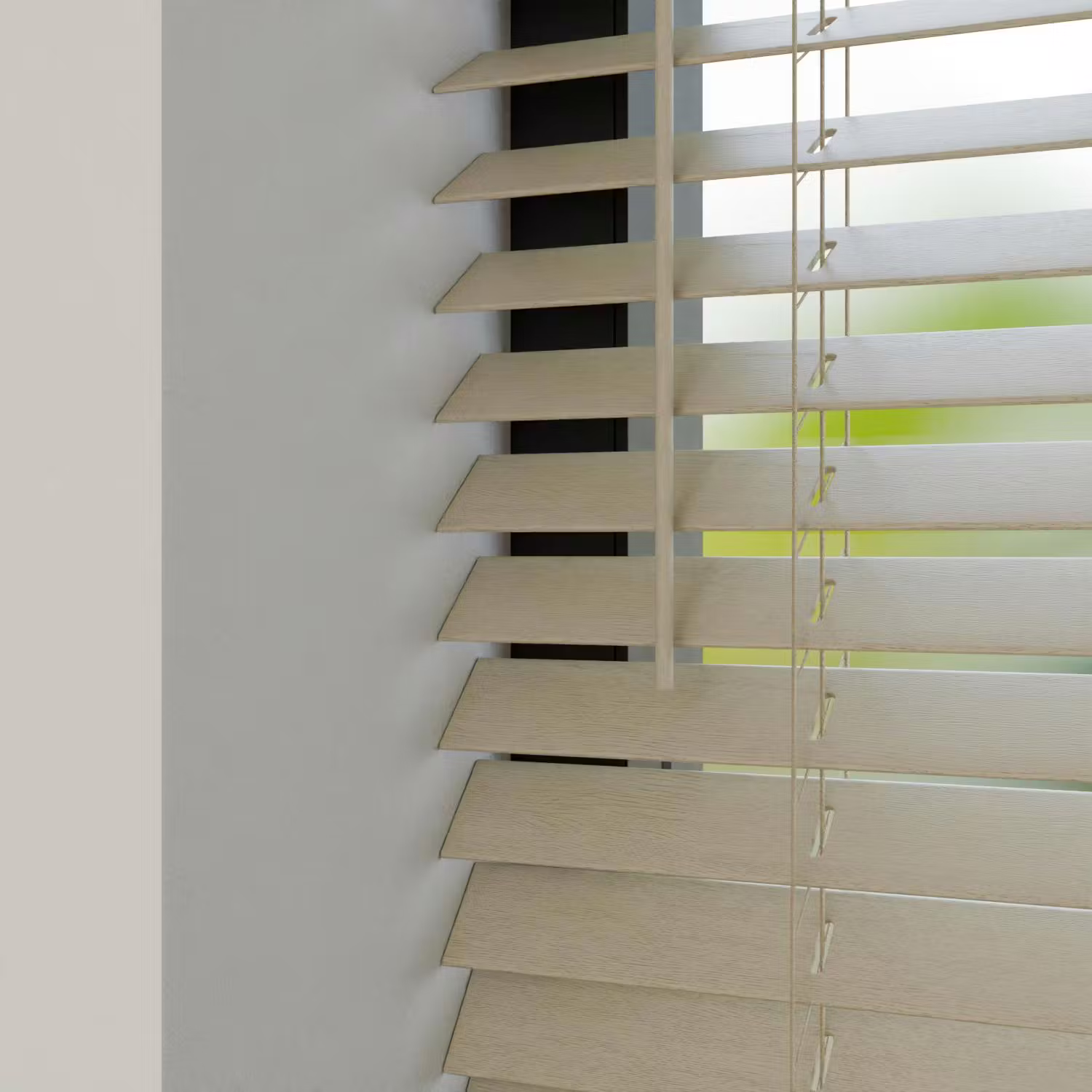 Houten jaloezie Modern 25mm | inhuis