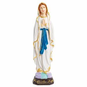 Beeld van Heilige Maria van Lourdes | Handgeschilderd (30 cm)